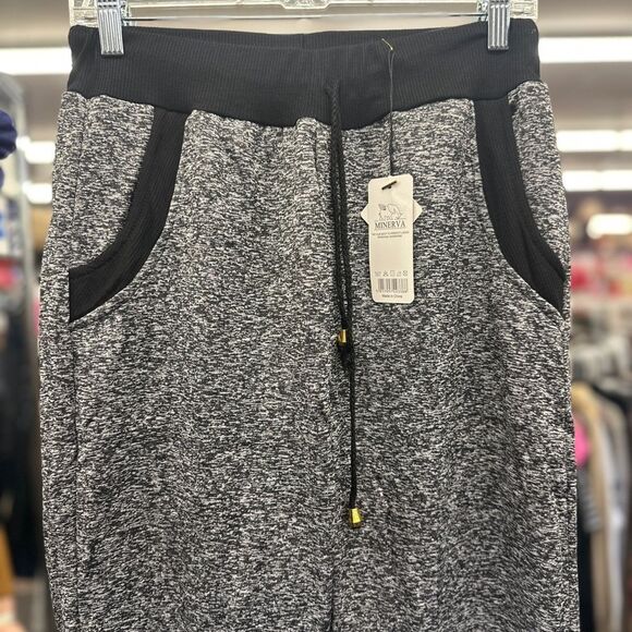 Minerva mens medium grey pants- joggers NEW - Picture 2 of 6